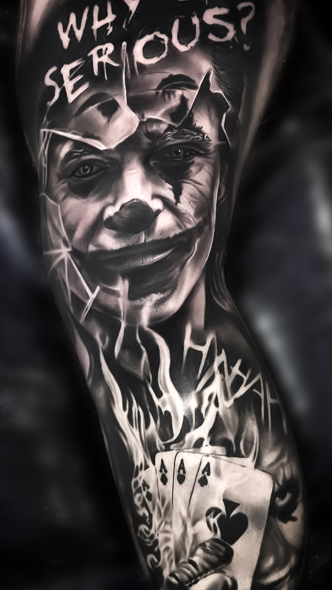 joker tattoo