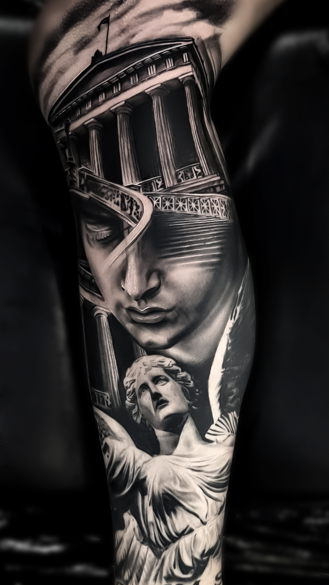 abstract tattoo