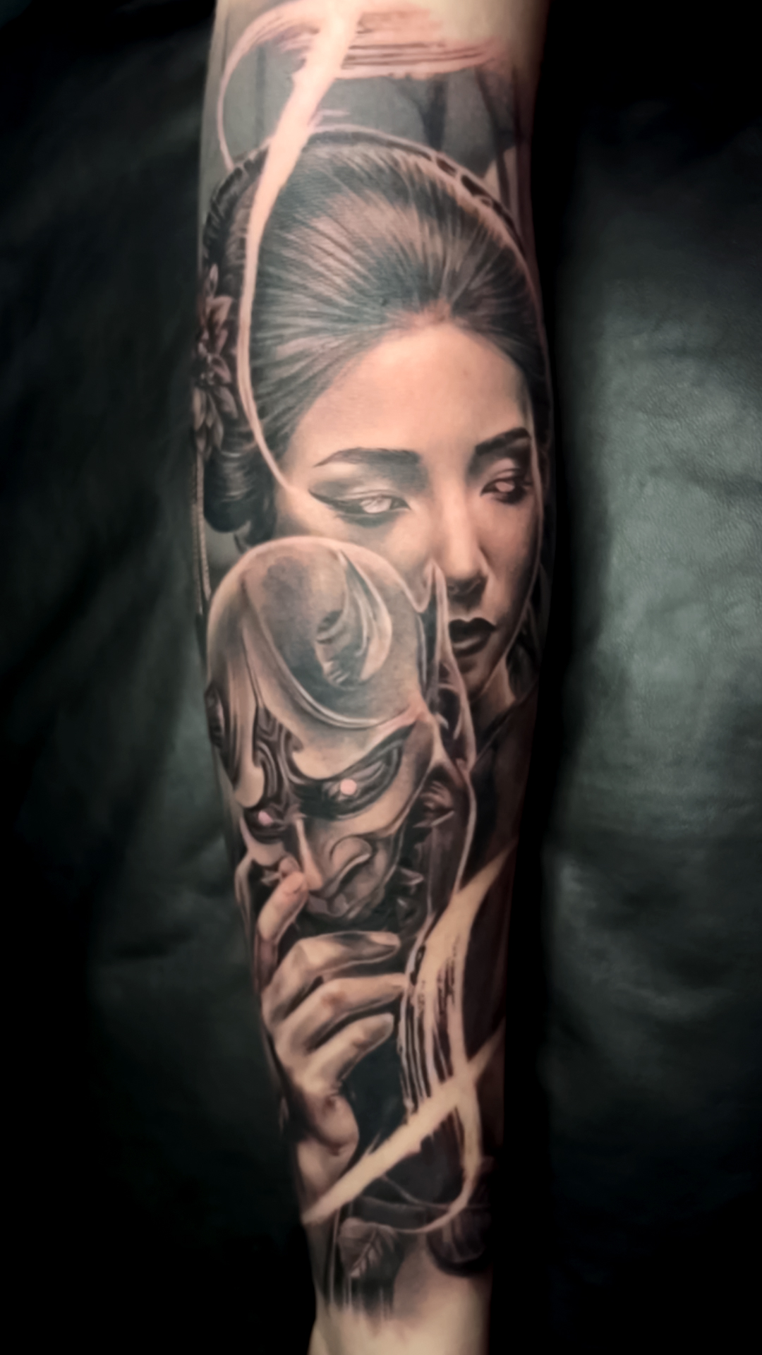 demon tattoo