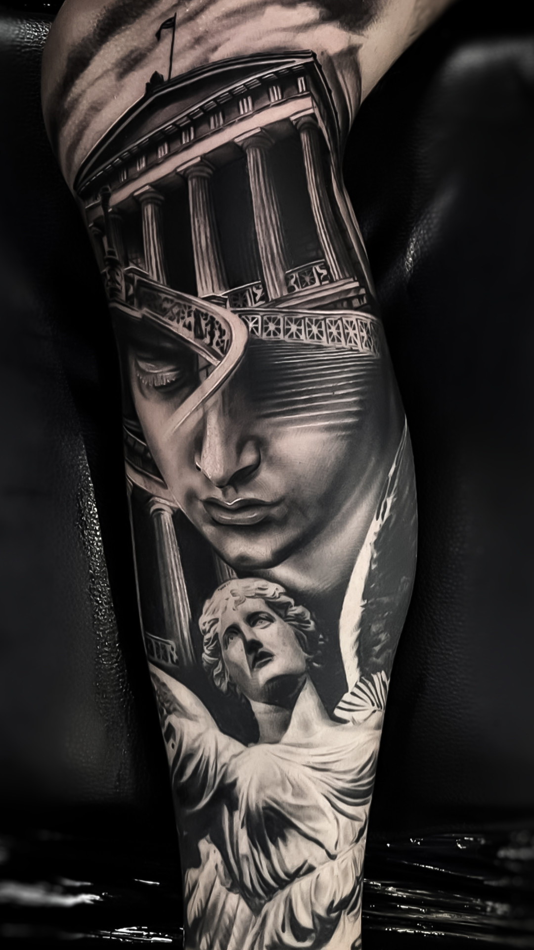 abstract tattoo